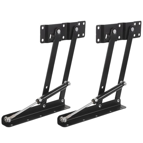Vérin à gaz pour table basse pliante en fer avec mécanisme de levage résistant 2 pcs
