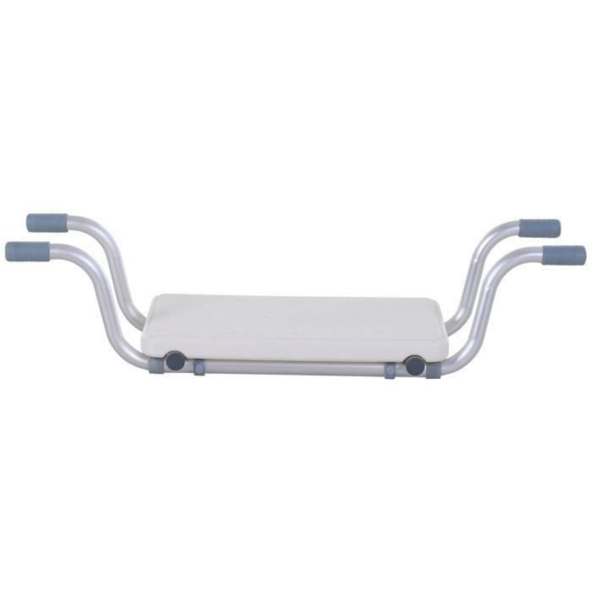 Sedile per Vasca HUOLE in Lega di Alluminio e Plastica, Sgabello per Vasca da Bagno Larghezza Regolabile 73-83 * 22 * 18cm, Max. Carico 150kg