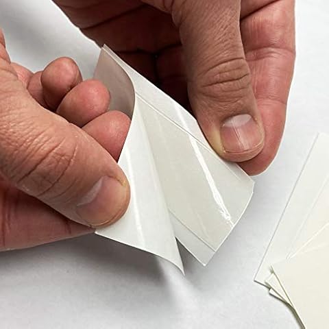 Pro Tapes U-Gl Uglu U 1" X 3" Adhesive Adheisive Strip, Clear Cover