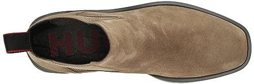 Image of HUGO Men's Iker Suede Chelsea Boots