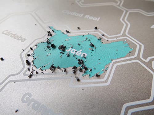 Rasca Viajeros Mappa raschiabile Spagna