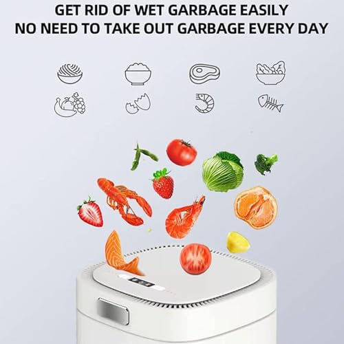 Electric Kitchen Composter - Automatic Countertop Bin for Organic Materials & Food Scraps with Dry, Crush & Cool Functions - Image 6