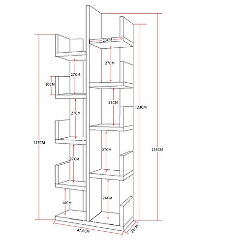 Étagère à pneus 10 niveaux en bois MU pour salon et couloir