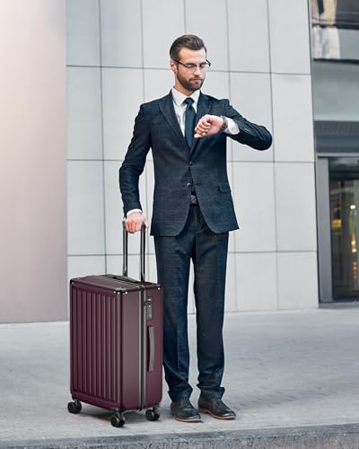 Suitour 28 inch Luggage with Spinner Wheels, Hardside Lightweight Suitcases with TSA Lock2