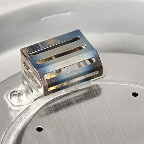 Outsunny Portable Outdoor Propane Fire Pit, Small Tabletop Fireplace, 10 Inch Square Gas Firebowl, 10,000 Btu, W/Lava Rocks, Csa Certification, For Garden, Patio, Light Grey #TOP7