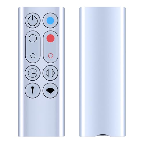 TCNOUMT Telecomando ventilatore, compatibile con Dyson AM09 Pure Hot+Cool Link purificatore d'aria, argento, nessuna funzione magnetica