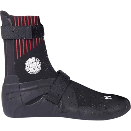 Rip Curl Mens F-Bomb 5mm Round Toe Wetsuit Boot 114MSA - Black Footwear - 7