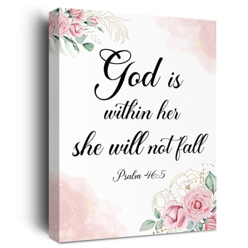 Inspirational Bible Verses Wall Decor, Christian Wall Decor, God ...