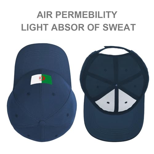 Kids Baseball Cap Algeria Flag Hat for Boys Girls Adjustable Snapback Trucker Hats Sports Outdoor Travel3
