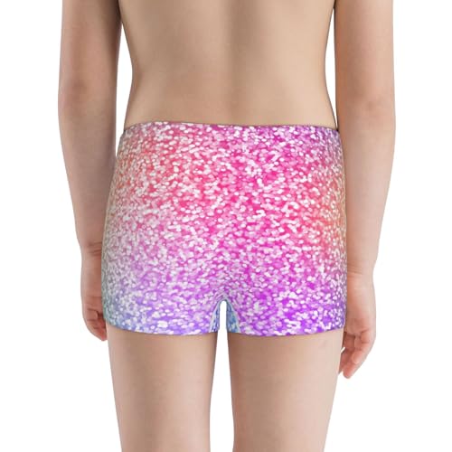Boys' Cotton Boxer Brief Soft Underwear-Colorful Glitters3