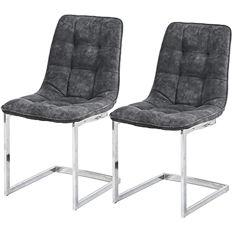 Sheepping Sillas Cantilever Comedor Gris Cover