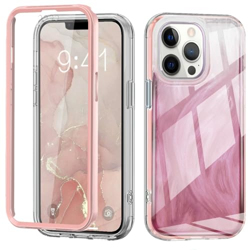 Coque iPhone 13 Pro fine rose pour éviter les bris d'écran et les rayures