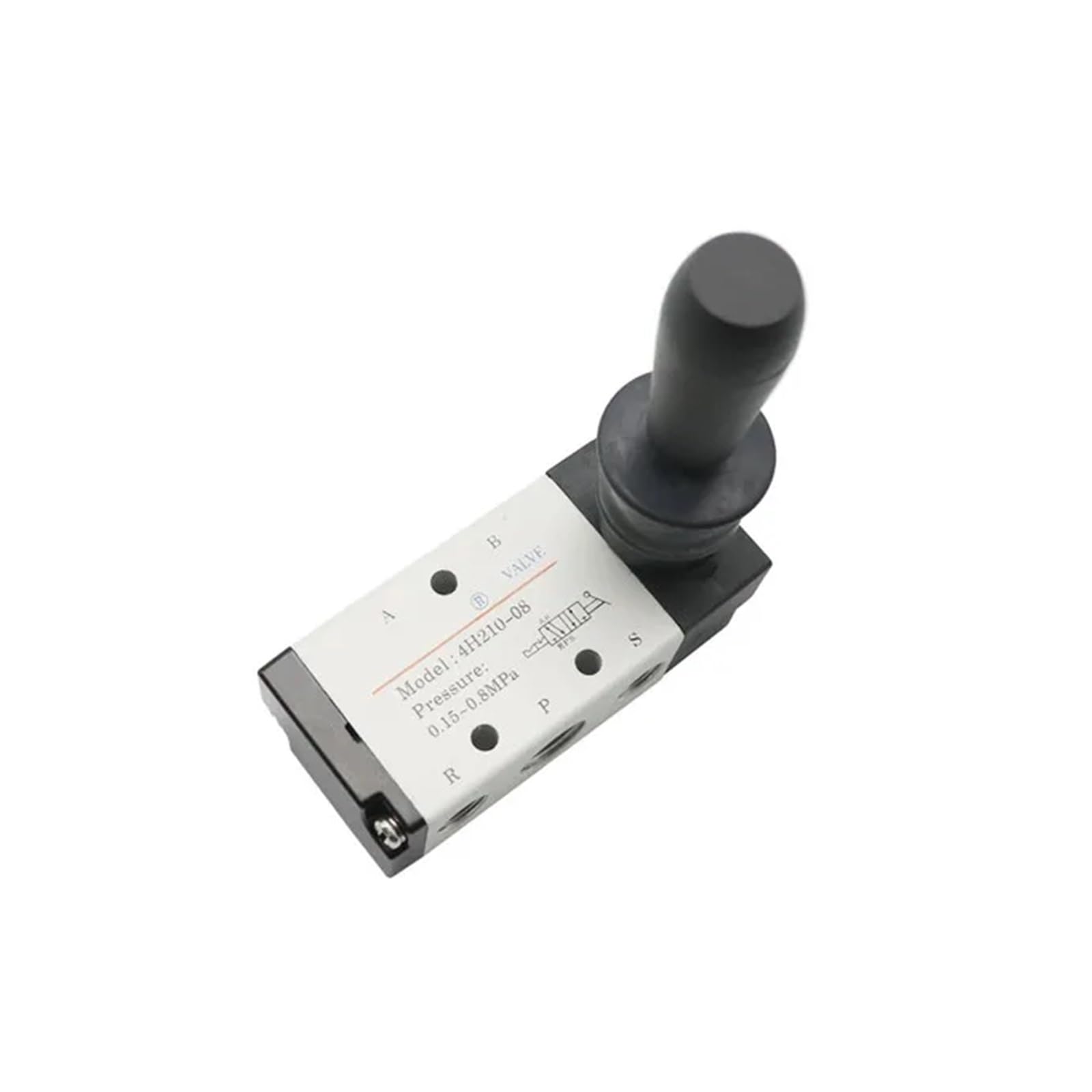 Vanne manuelle pneumatique 4H210-08 en alliage durable avec levier 1/4