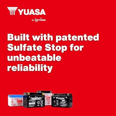 Yuasa YUAM716GH GYZ16H Factory Activated GYZ H Series AGM Battery