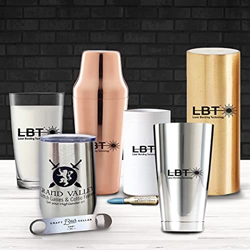 image for LaserBond 100 Aerosol Black Laser Marking Spray 12 oz 12 Pack, Compati