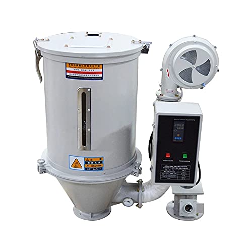 Plastic Dryer 25kg—50kg Drying Machine for Granular Hopper Oven Plastic Injection Molding Machine Tools (25kg in Capacity)