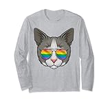 Photo Gallery cat lgbtq sunglasses rainbow flag kitten gay pride maglia a manica Photo Gallery cat lgbtq sunglasses rainbow flag kitten gay pride maglia a manica