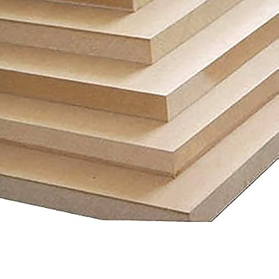Custom Size 1/2'' (12mm) X 5'' X 7'' MDF Board (6 Sheets)