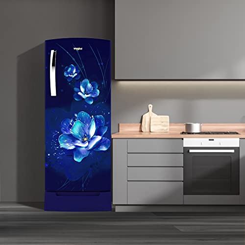 Image of Whirlpool 236 L 4 Star Icemagic Pro Inverter Direct-Cool Single Door Refrigerator (260 IMPRO PLUS ROY 4S INV BLUE FLUME-Z, Blue, Auto Defrost Technology, With Base Stand , 2023 Model)