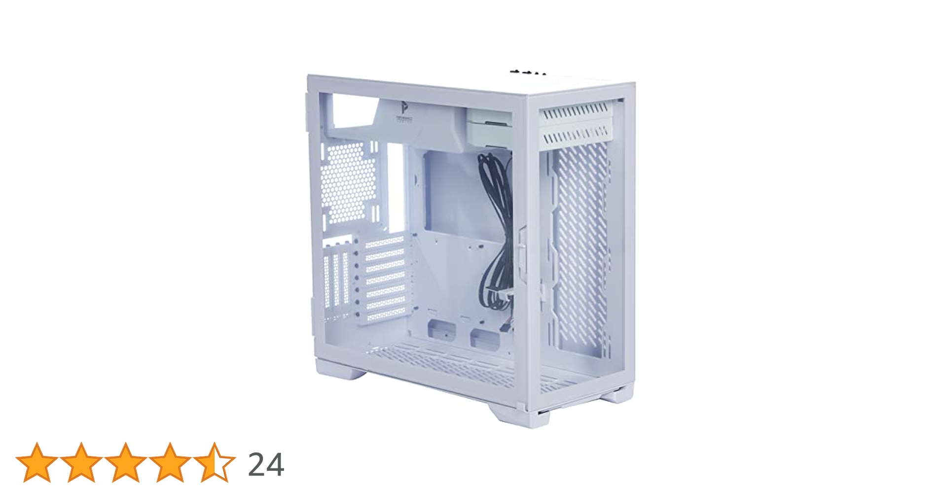 Amazon.co.jp: ATX ミドルタワーケース P120 Crystal White