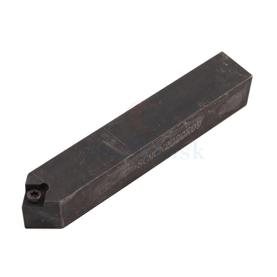 1pc SCMCN0808H06/1010H06/1212H09/1616H09/2020K09/2020K12/2525M09/2525M12 for CCMT/CCGT Blade Mechanical External Turning Tool Holder(SCMCN2020K12)