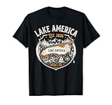 Lake America Funny Ontario USA Canada Graphic T-Shirt