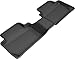 3D MAXpider Custom Fit Kagu Floor Mat (Black) for 2018-2021 Ford ECOSPORT - 2ND Row