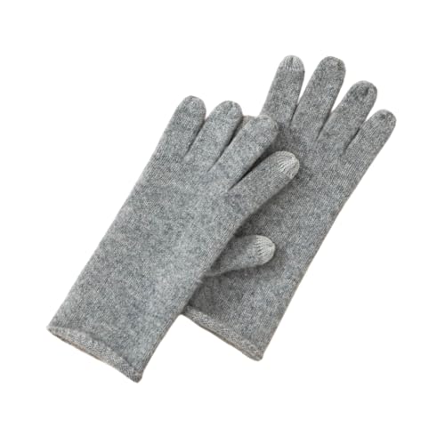 Guantes térmicos de poliéster suave con tacto cachemir