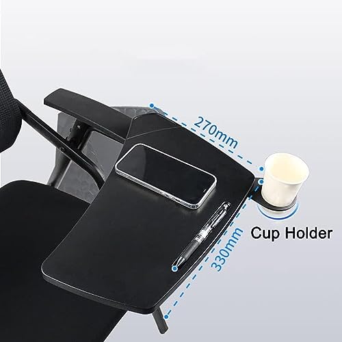 Chaise de bureau multifonctionnelle compacte avec assise rembourrée épaisse - 3