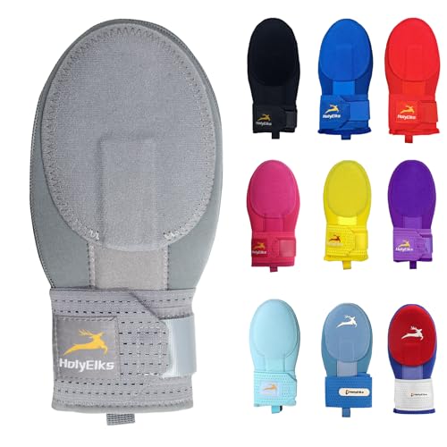 Sliding Mitt,Baseball Softball Sliding Glove for Kid Youth Adult - Flexible,Breathable,Durable,Easy to Wear (Youth, Both (Universal), Gray)