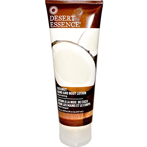Desert Essence Hand & Body Lot,Coconut 8 Oz 1-Ea