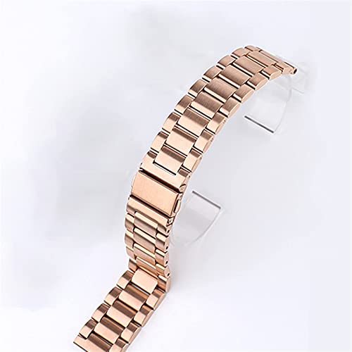 Bracelet en acier inoxydable 22 mm montre homme femme argent