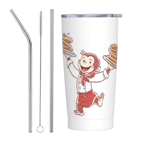 ̃W[W ^u[Rbv ^fM_uEH[600mlSUS304HiO[hXeX t^tR[q[Jbv ԗp ۗEۉ Rh~XeXRbv Straw Three-piece Set