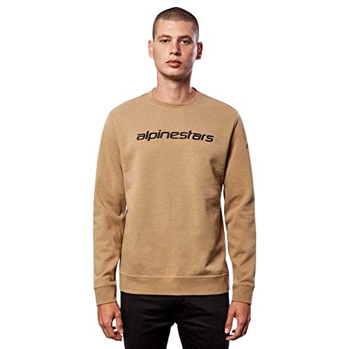 Sweat Alpinestars Linear Crew Fleece premium en coton doux pour homme