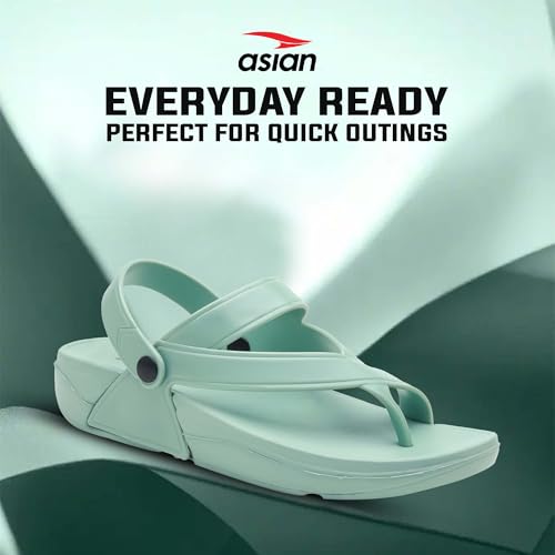 Image of ASIAN Women's INDIGO-09 Comfortable & Light Weight Clogs for Women | Stylish & Anti-Skid Chappals for Adult | Waterproof & Everyday Use Slipper Floats for Girls and Ladies