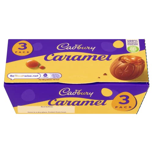 Cadbury Caramel Egg 117 g (Pack of 7 Total 21 Eggs)