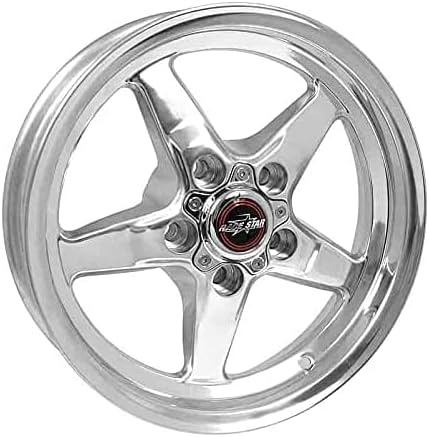92 Drag Star 15x3.75 5x4.75bc 1.25bs Direct Drill Polished Wheel (92-537240DP)