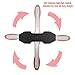 FIVE BANANAS Brake Caliper Press Tool, Car Ratcheting Brake Caliper Piston Spreader Press Tool with 2 pcs Steel Plates, Red
