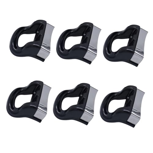 DECOMELODY 6個 万能耐熱鍋持ち手 耐高温防?設計 断熱仕様 短側グリップ対応 圧力鍋 蒸し器 スープ鍋交換用ハンドル