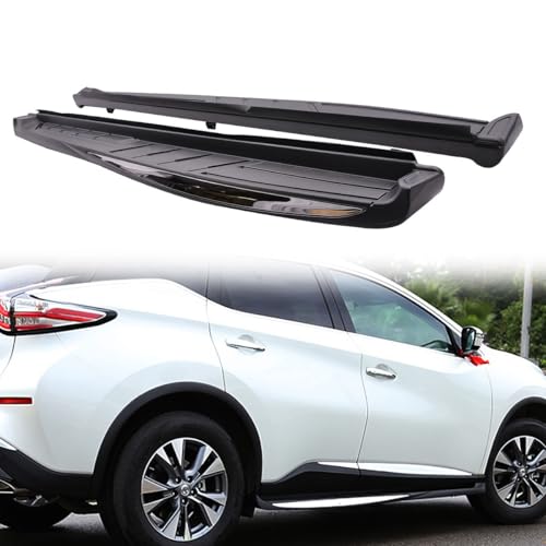 Estribos laterales negros para Nissan Murano 2015-2024 miniatura 1