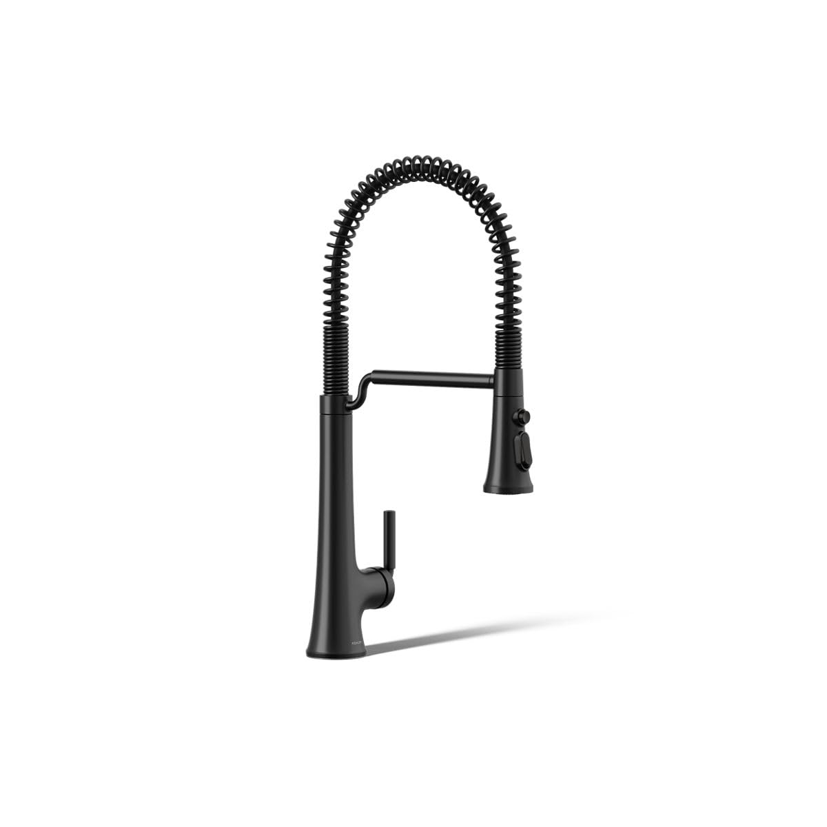 23765-BL Tone Semi Professional Kitchen Sink Faucet, Pre-Rinse Kitchen Faucet, Commercial Faucet, Matte Black