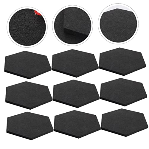 Mikinona Sulation Pad 12pcs Paneles Acústicos Hexagonales para Pared Decorativos y Aislantes de Sonido miniatura 7
