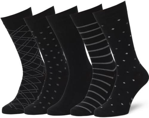Easton Marlowe Mens Dress Socks 10-13 Black Dress Socks...