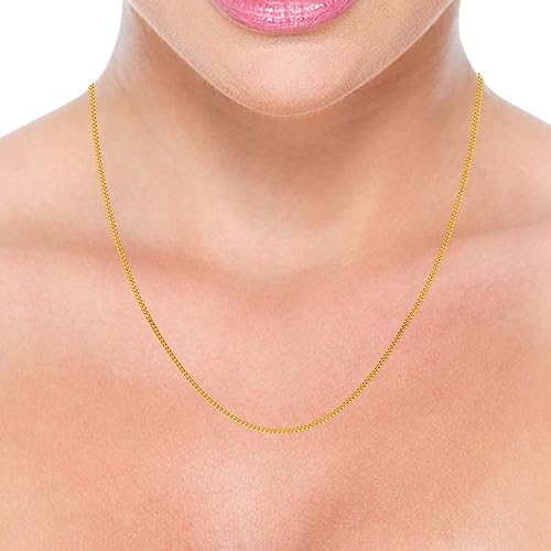 Image of P.C. Chandra Jewellers Women's 14KT(585) Yellow Gold Minimalistic Yet Beautiful Gold Chain