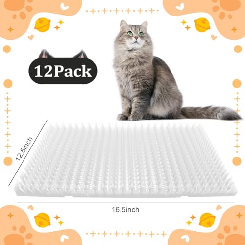 DOOPP Tapete para gatos com tiras de espinhos de espinhos