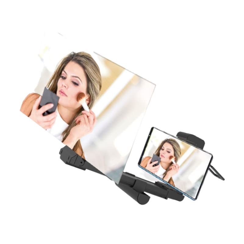 Drumstone ( With 12 Years Warranty) Foldable Phone Screen Magnifier Mobile Phone Amplifier with Folding Stand Holder Portable Anti-Radiation Movie Video Enlarger Phone Magnifier Screen-image-24
