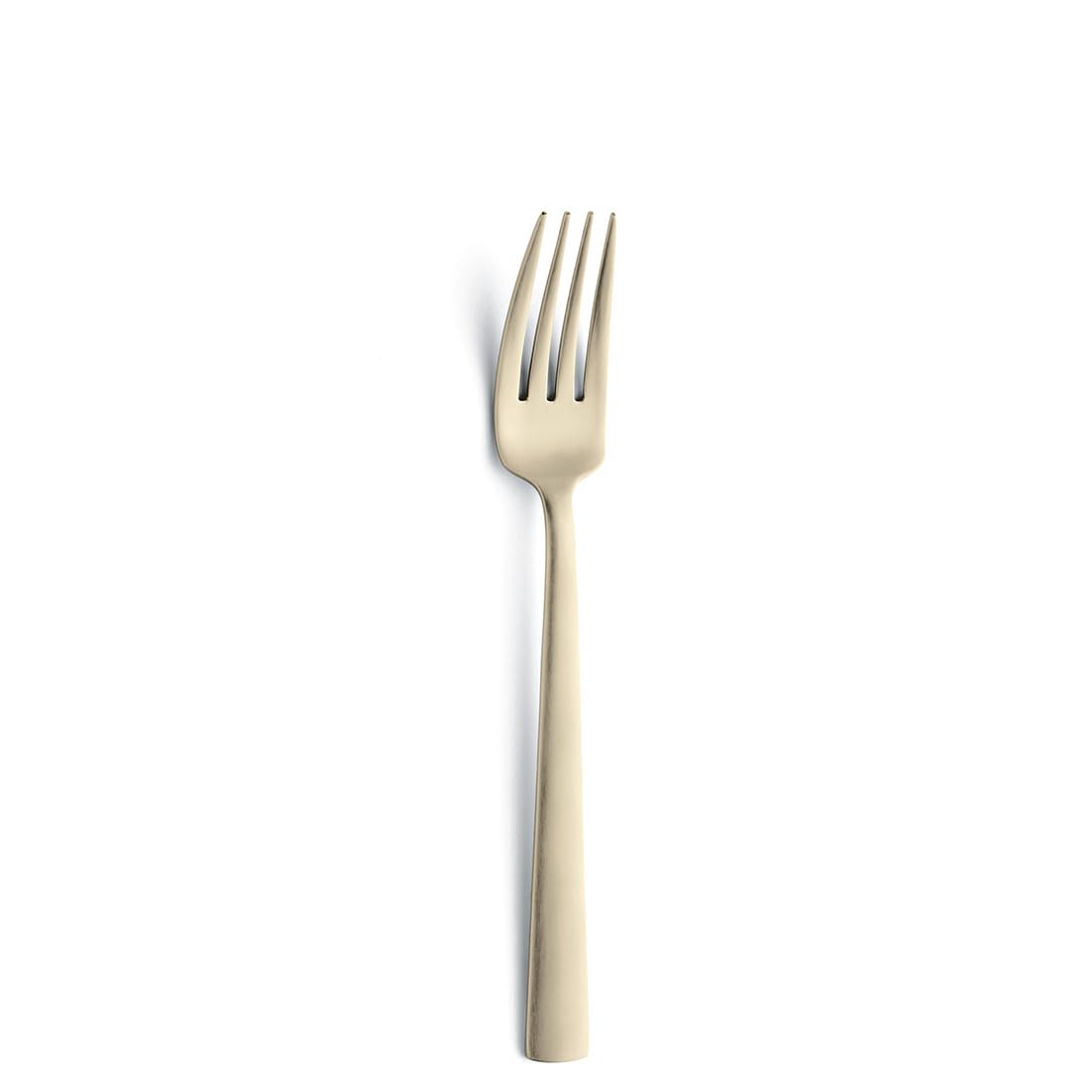 Amefa VENTURA Besteck Set 24-tlg., Edelstahl 18/10, PVD-Beschichtung | Champagner-Gold, Klingenstahl 13/0, Familienessen, Handwäsche empfohlen, mattierte Oberfläche, edles zeitloses Design