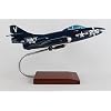Grumman F9F-5 Panther Navy Fighter Desktop Display Airplane Model Scale: 1/32