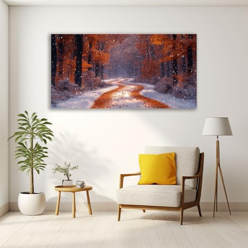 Tableau decoration murale pour réchauffer un salon moderne - 4
