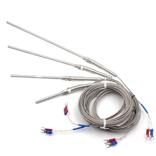 Câble capteur de température thermocouple type E M8 sonde 200mm - 2